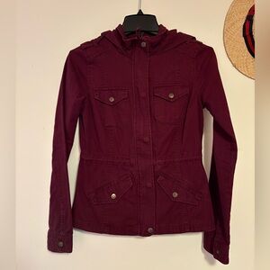 Prince & Fox Deep Red Utility Jacket
